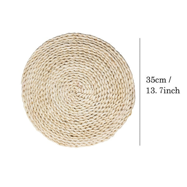 Natural Corn Fur Woven Pad