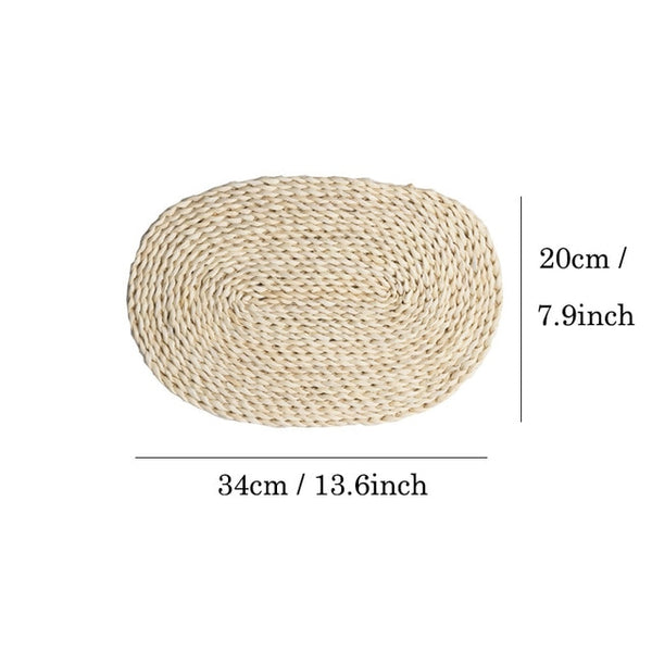 Natural Corn Fur Woven Pad