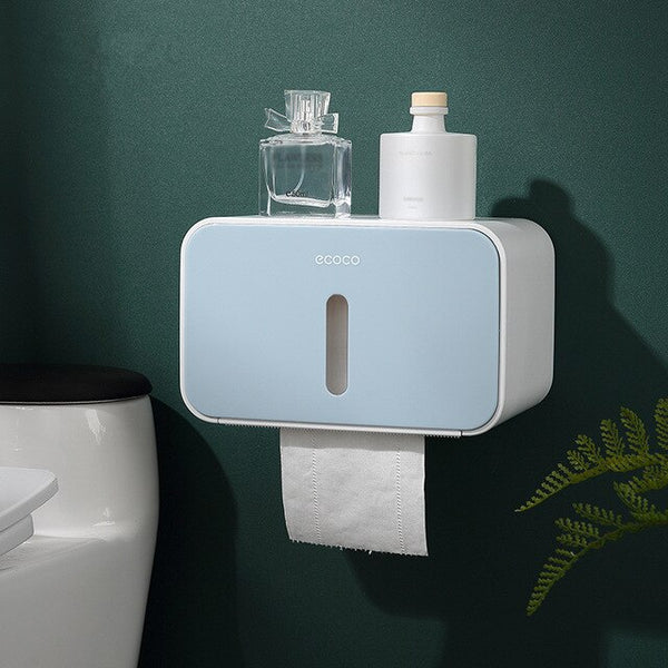 Waterproof Wall Mount Toilet Paper Holder