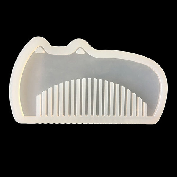 Transparent UV Resin Silicone Comb Mold