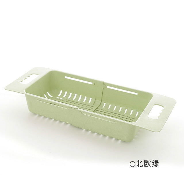 Retractable Sink Drain Rack