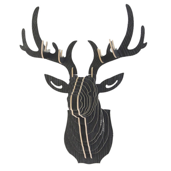 Dozzlor Wooden Animal Deer Head