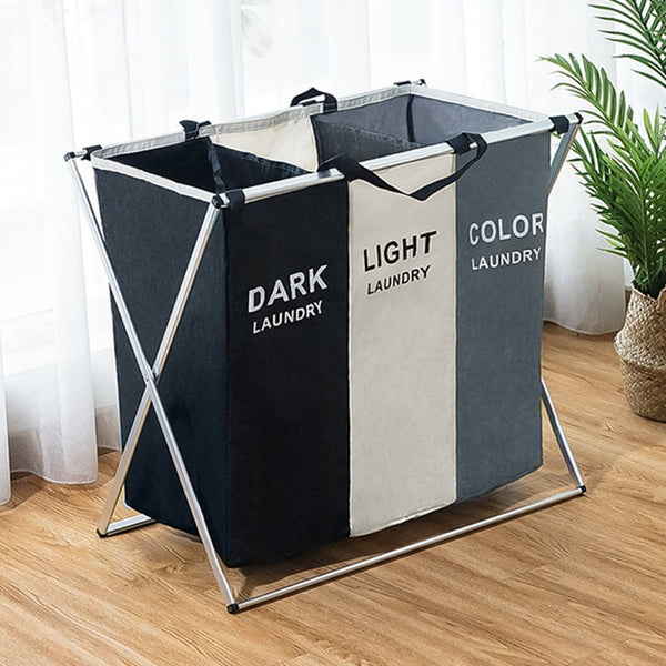 X-Shape Foldable Dirty Laundry Basket