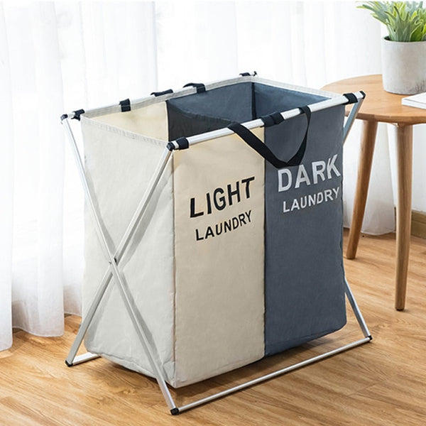 X-Shape Foldable Dirty Laundry Basket