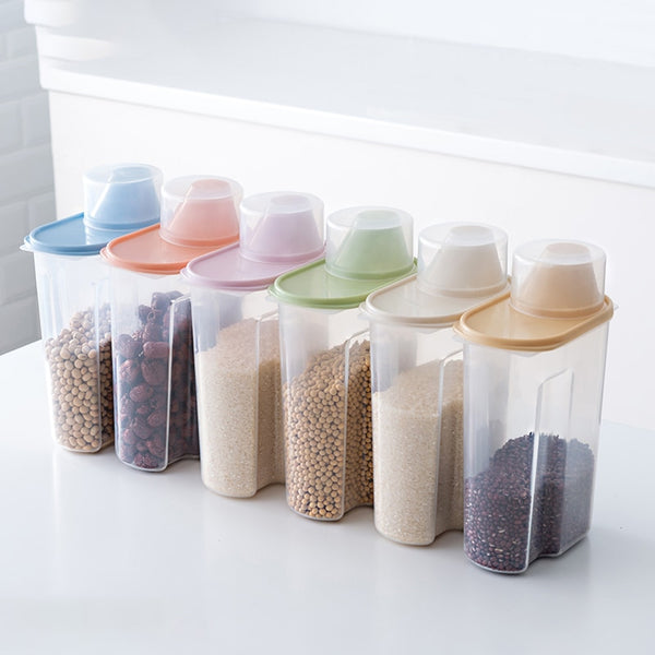 Food Storage Box Plastic Clear Container Set