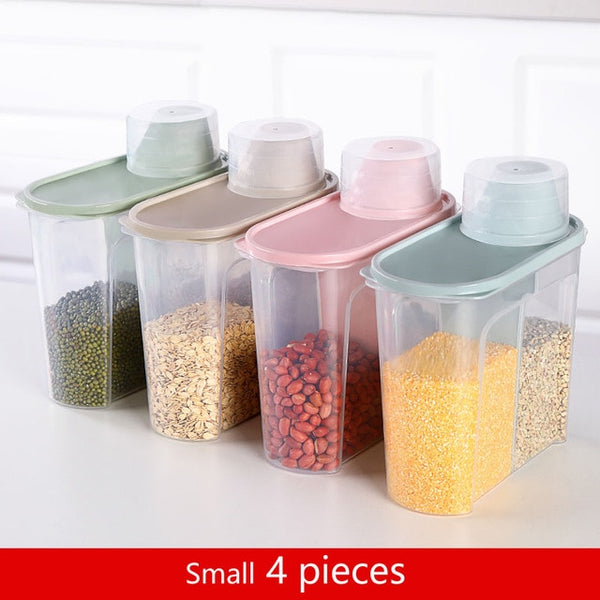 Food Storage Box Plastic Clear Container Set