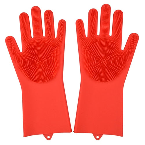 Multifunction Silicone Cleaning Gloves