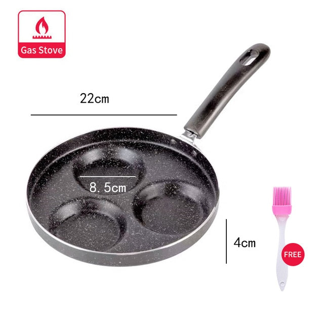 Four-Hole Omelet Pan For Eggs
