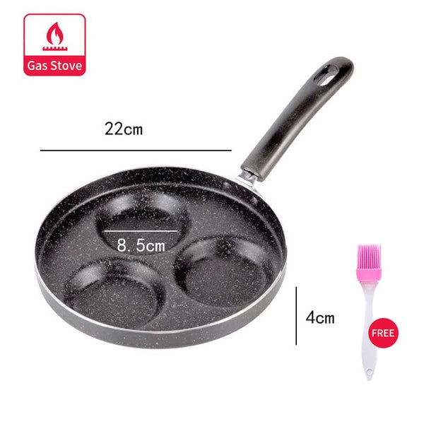 Four-Hole Omelet Pan For Eggs