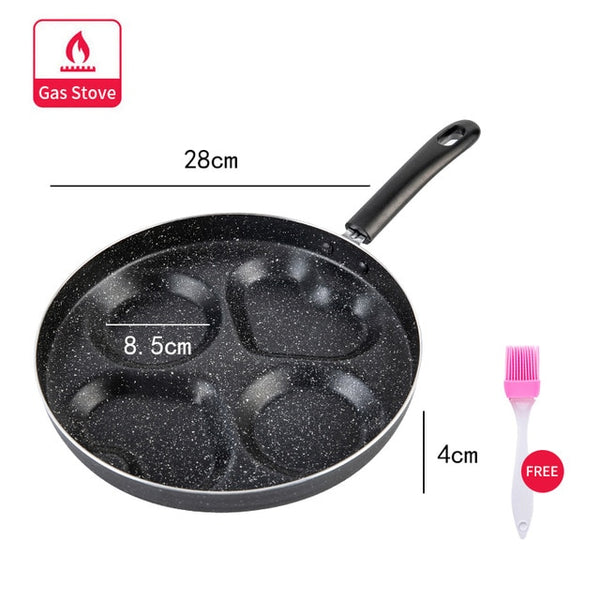 Four-Hole Omelet Pan For Eggs