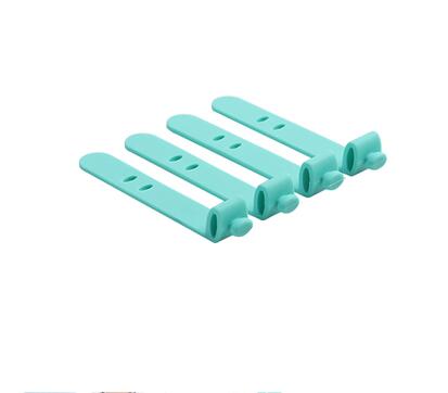 Silicone Anti-lost Cable Holder Organizer 4pcs