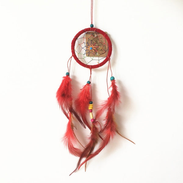 Red Dream Catcher