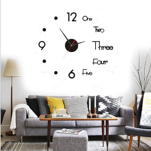 Wall Clock Design Large Acrylic