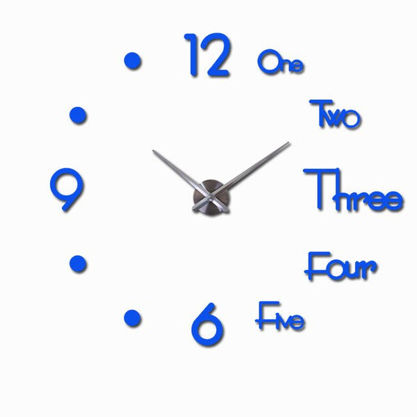 Wall Clock Design Large Acrylic