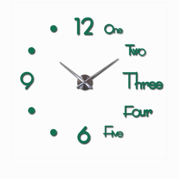 Wall Clock Design Large Acrylic