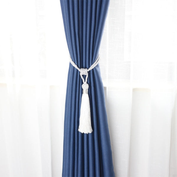 Polyester Tassel Curtain Tieback Home Decoration