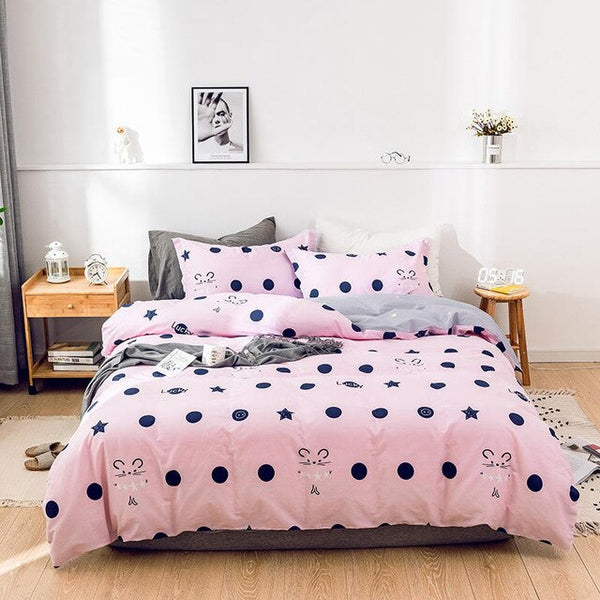 Bedding Set Linens 3/4pcs