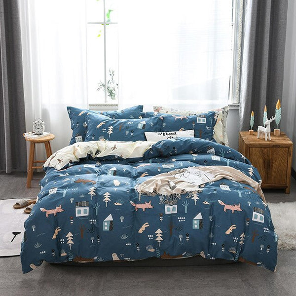 Bedding Set Linens 3/4pcs