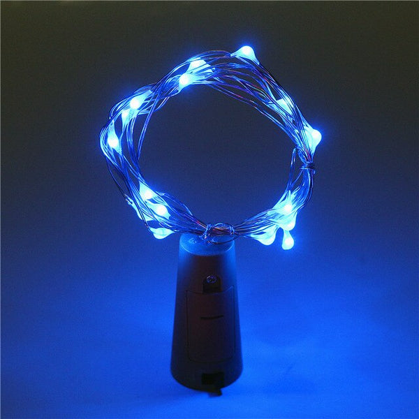 Wine Bottle Cork Lights String 20 LED