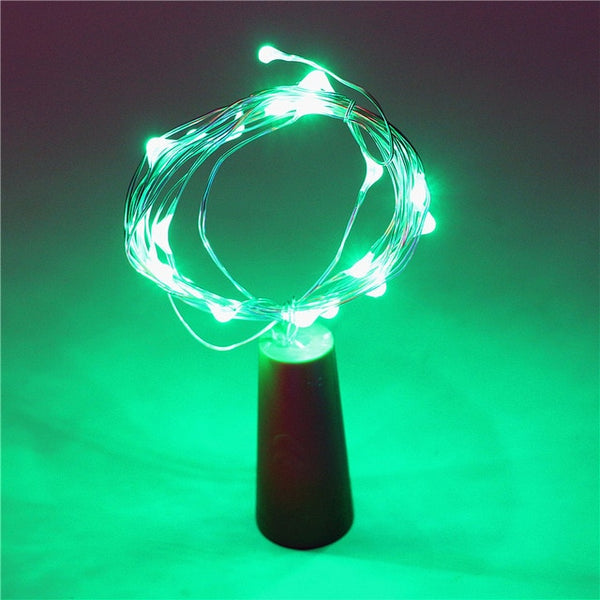 Wine Bottle Cork Lights String 20 LED