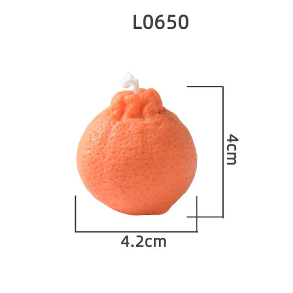 Candle Molds Ugly Orange Shaped