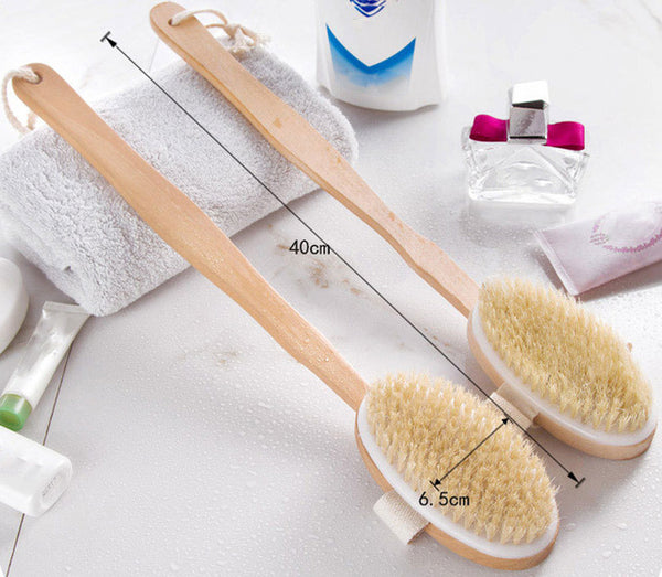 Shower Brush Natural Bristle