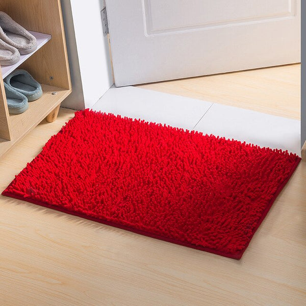 Large SizeThicken Chenille Bath Mat