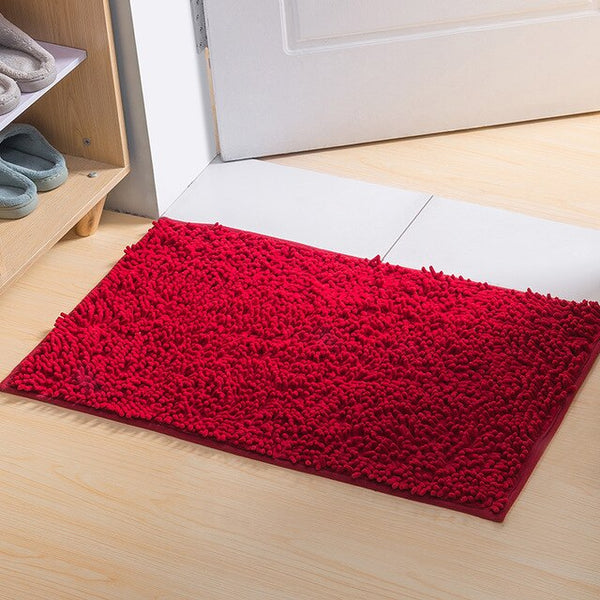 Large SizeThicken Chenille Bath Mat