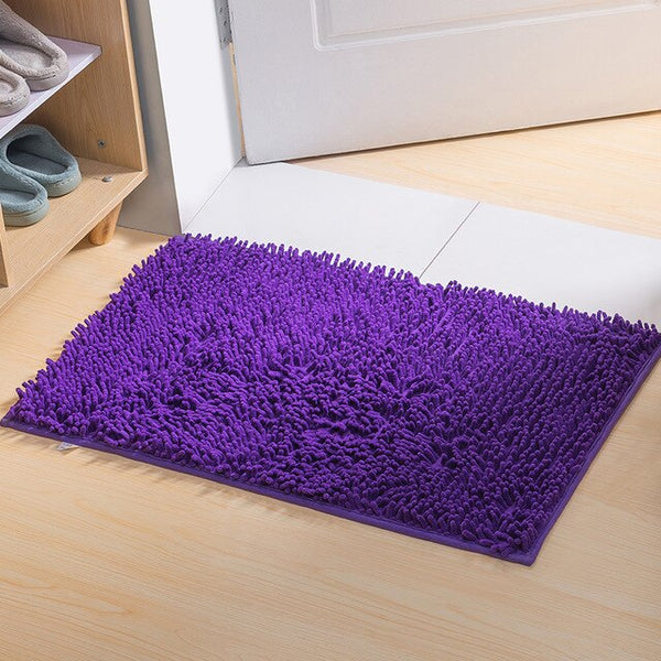 Large SizeThicken Chenille Bath Mat