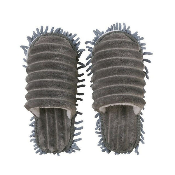 Floor Dust Cleaning Foot Shoes 1 Pair