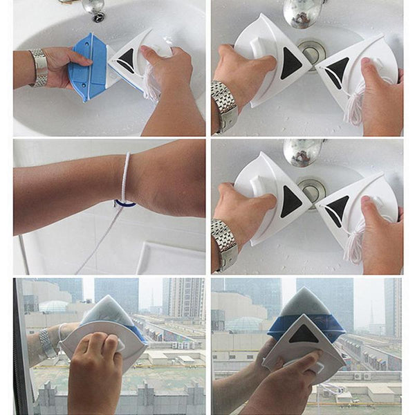 Double Sided Magnetic Window Cleaner